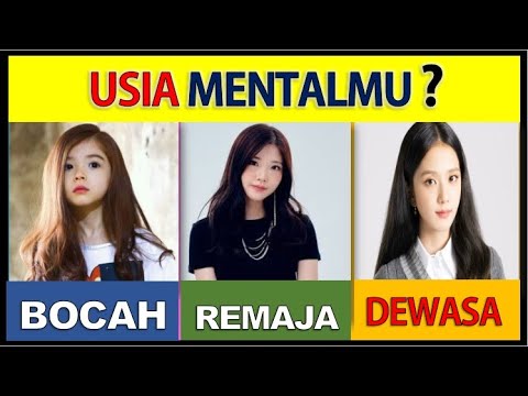 Temukan Dirimu: Seberapa Tua Usia Mental Jiwa Kamu? Tes Psikologi Sederhana