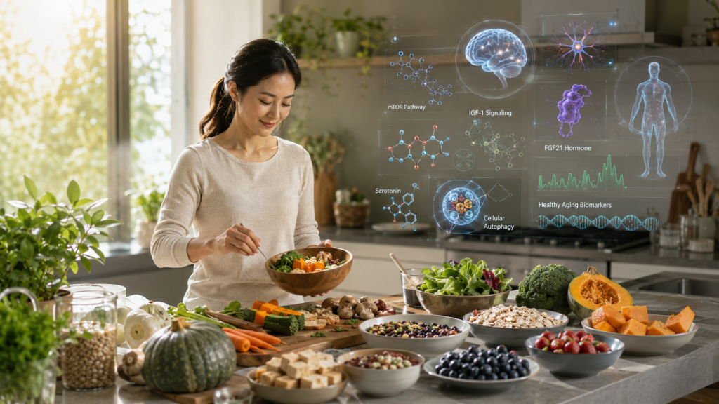 Kurangi Protein Bisa Perlambat Penuaan? Ini Kata Riset Soal Efeknya ke Kesehatan Mental 1 Kurangi Protein Bisa Perlambat Penuaan? Ini Kata Riset Soal Efeknya ke Kesehatan Mental